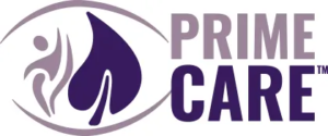 Prime Care of Mission, KS colored logo.